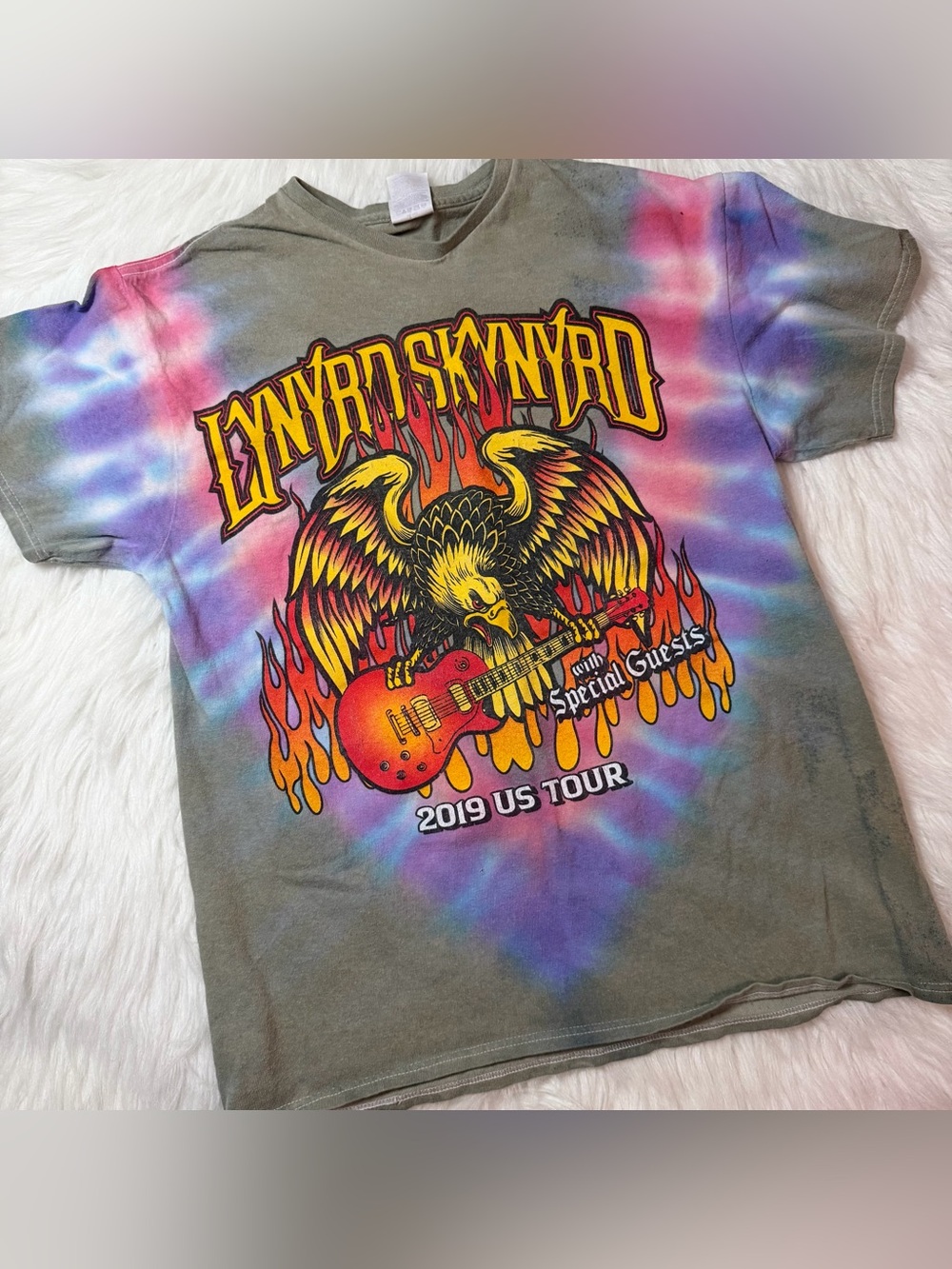 Lynyrd Skynard Tie Dye Tour Graphic Tee